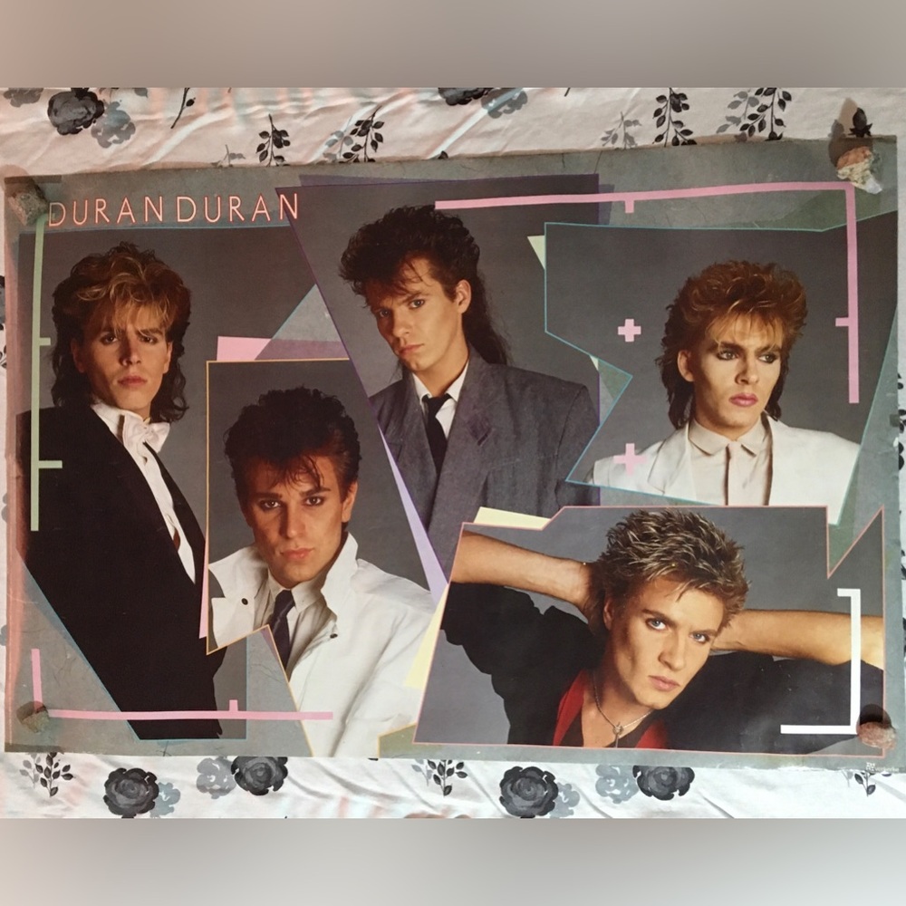Vintage 1984 Duran Duran poster